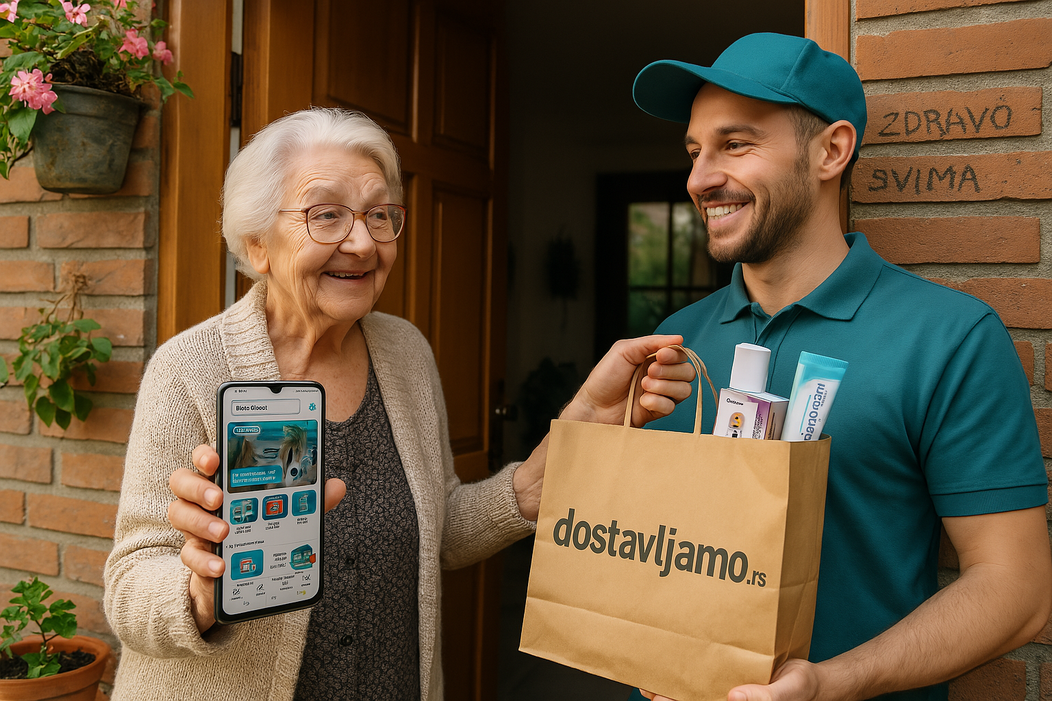 Ilustracija pomoći zajednici